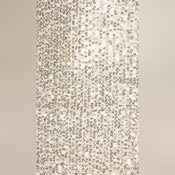 NWOT - Bardot | Arabella Sequin Shimmer Midi skirt with slit, size Medium (M) - Picture 4 of 8